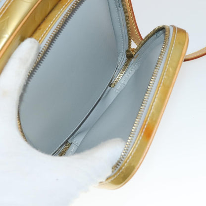 Louis Vuitton Wooster Handbag Monogram Vernis, YELLOW, PATENT_LEATHER, Handbag