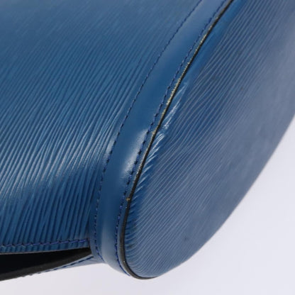 Louis Vuitton Saint Jacques Handbag Epi Leather, BLUE, LEATHER, Shoulder bag