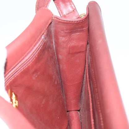 cartier Must de Cartier Shoulder Bag Leather, BURGUNDY, LEATHER, Shoulder bag