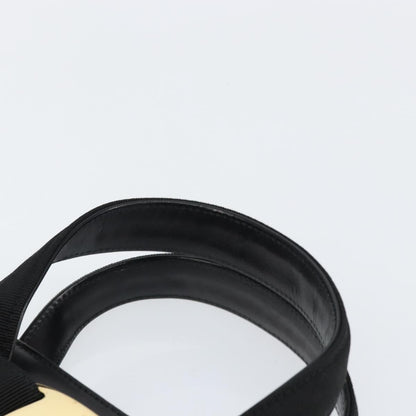 Salvatore Ferragamo Convertible Vara Bow Tote Leather, BLACK, LEATHER, Handbag