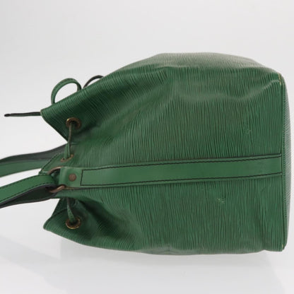 Louis Vuitton Petit Noe Handbag Epi Leather, GREEN, LEATHER, Shoulder bag