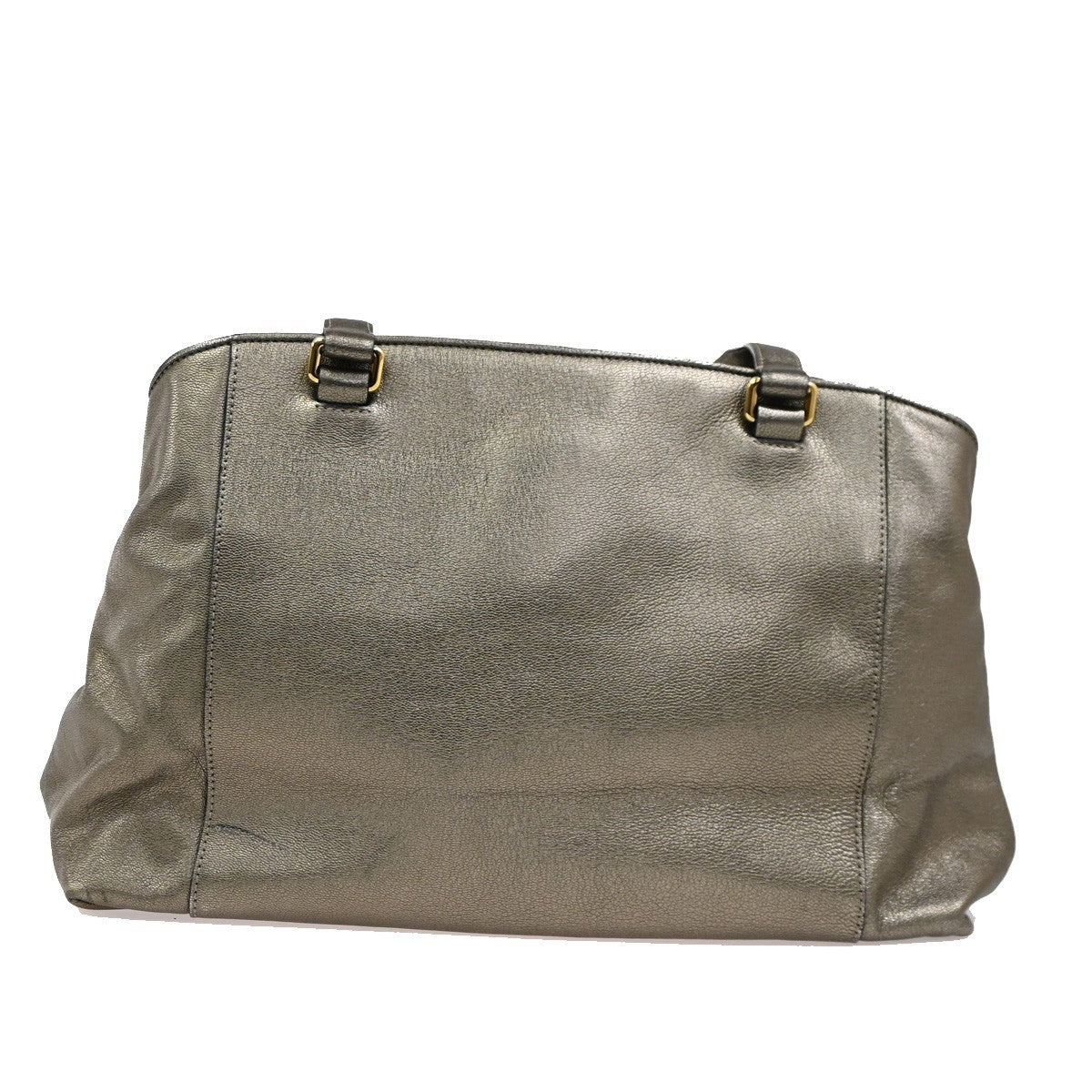 Loewe Anagram Tote Leather, GOLD, LEATHER, Tote bag