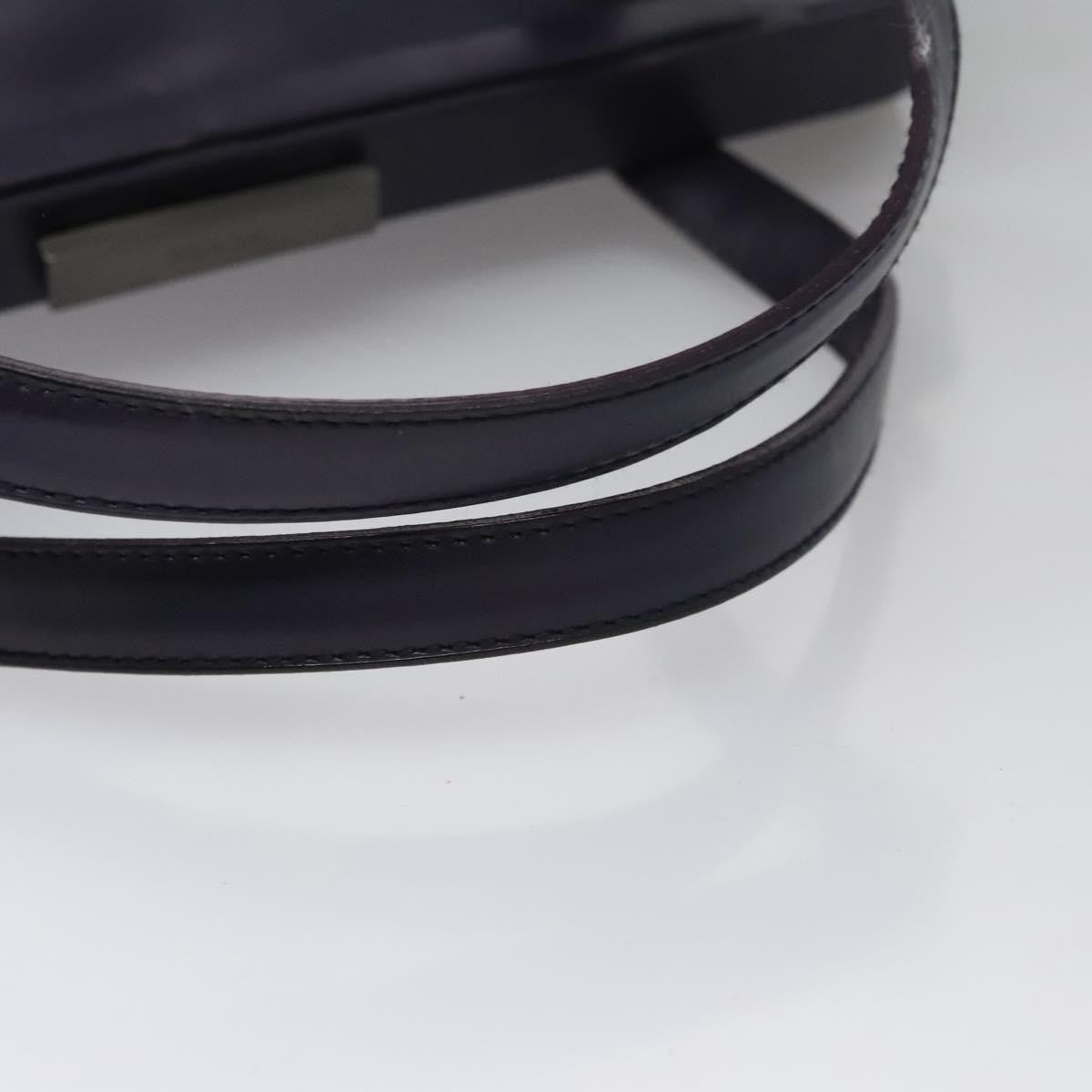 Prada Vintage Handbag Leather, PURPLE, LEATHER, Handbag