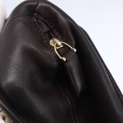 Bottega Veneta Vintage Shoulder Bag Canvas, BEIGE, CANVAS, Shoulder bag