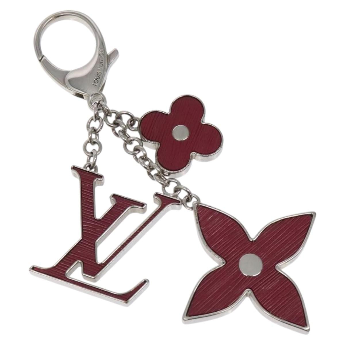 Louis Vuitton Fleur d'Epi Bag Charm Resin and Brass, RED, METAL, Charms and Keychains
