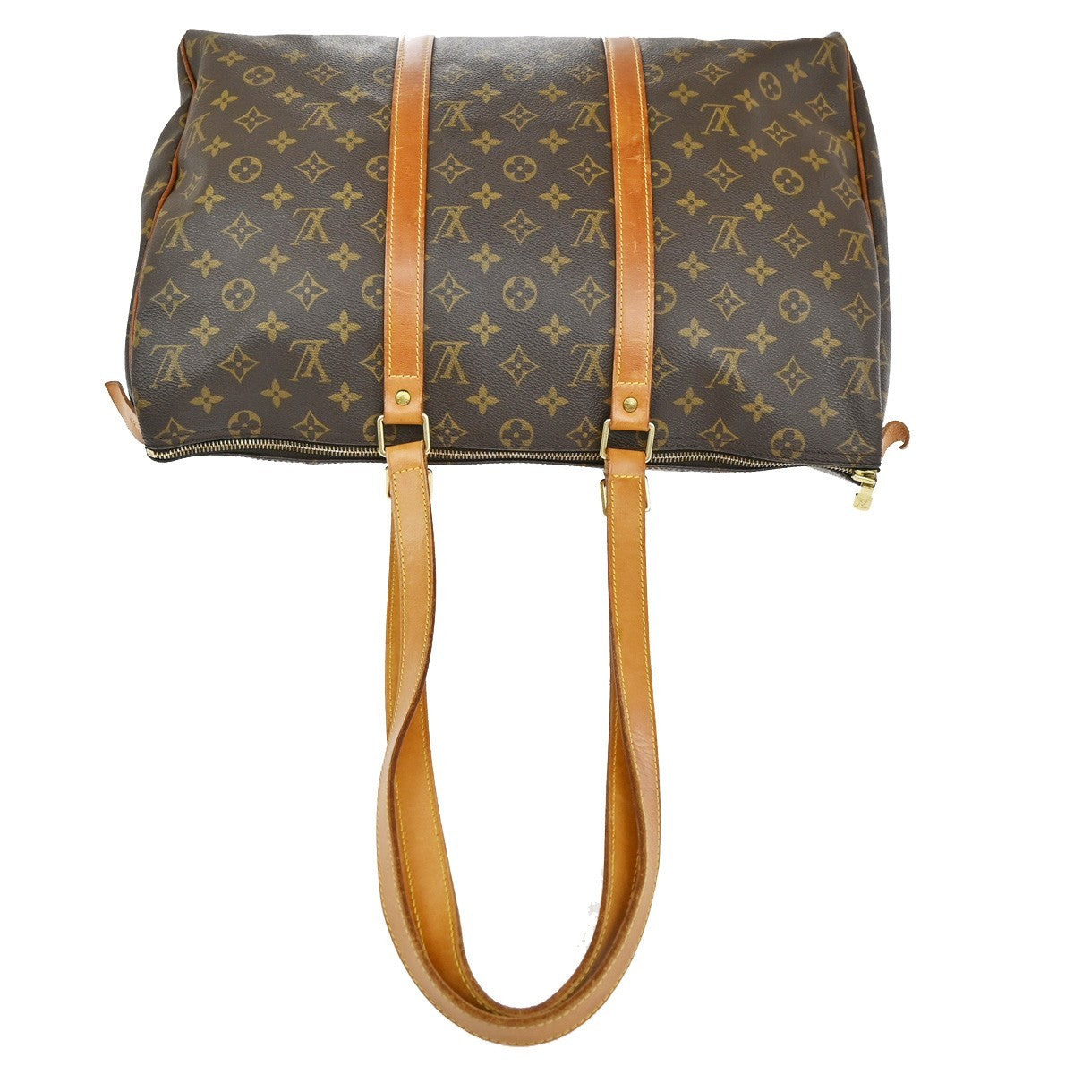 Louis Vuitton Flanerie Handbag Monogram Canvas, BROWN, CANVAS, Shoulder bag