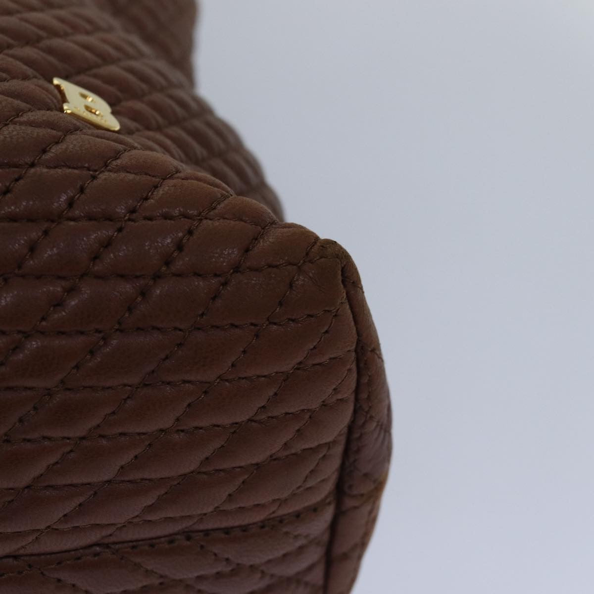 Bally Vintage Tote Bag Leather, BROWN, LEATHER, Tote bag