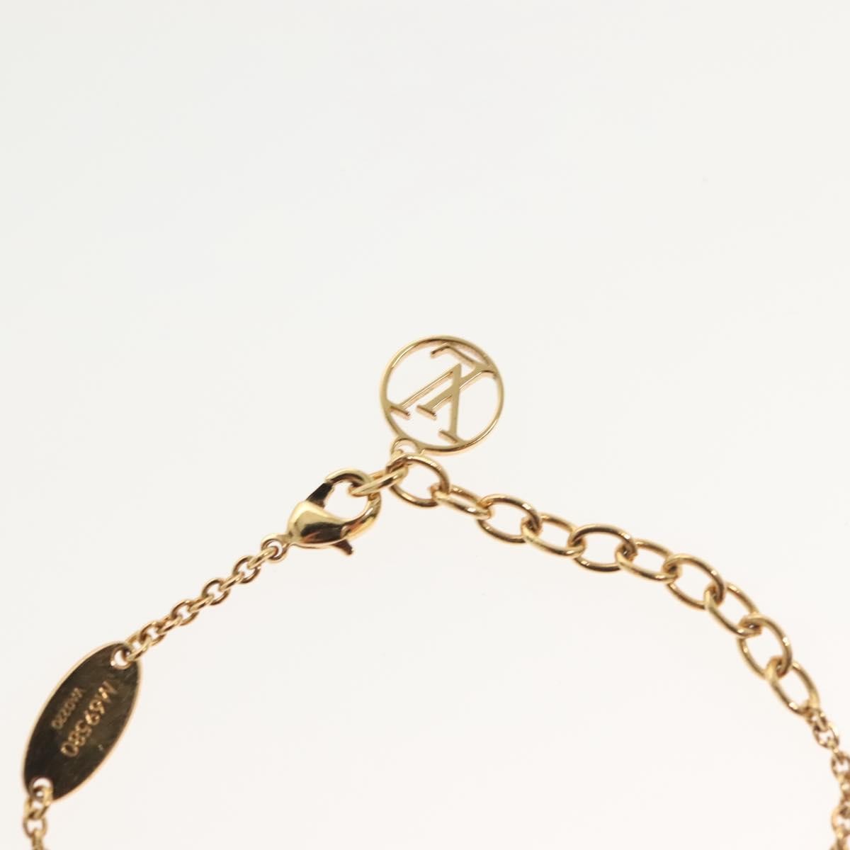 Louis Vuitton Essential V California Dreaming Bracelet Metal with Crystals, GOLD, METAL, Bracelet