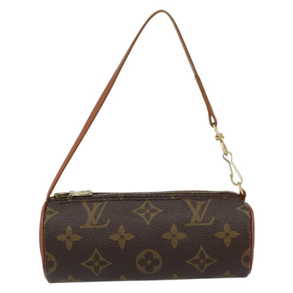 Louis Vuitton Papillon Pochette Monogram Canvas, BROWN, CANVAS, Clutche & pouche