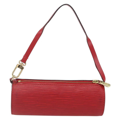 Louis Vuitton Soufflot Pochette Epi Leather, RED, LEATHER, Clutche & pouche