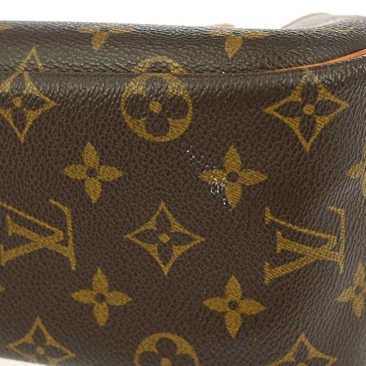 Louis Vuitton Trouville Handbag Monogram Canvas, BROWN, CANVAS, Handbag