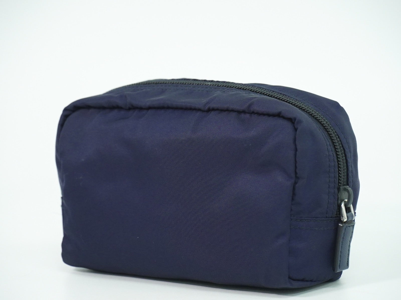 Prada Pochette Nylon, NAVY, NYLON, Clutche & pouche