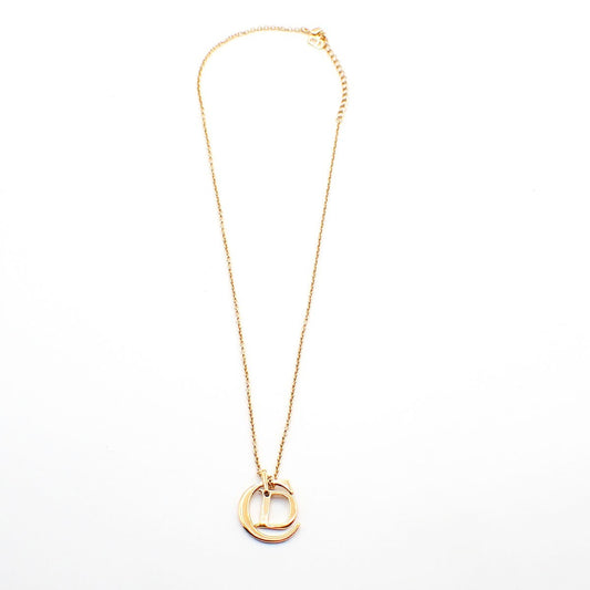 Christian Dior CD Logo necklace Metal, GOLD, GOLD_PLATED, Necklace