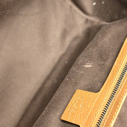 Gucci Bamboo Bullet Bag GG Canvas, BROWN, CANVAS, Shoulder bag