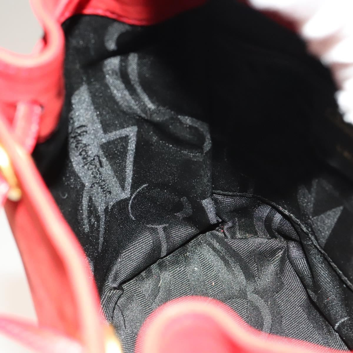 Salvatore Ferragamo Gancini Flap Drawstring Backpack Suede, RED, SUEDE, Backpack