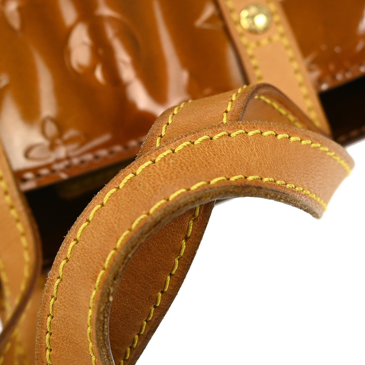 Louis Vuitton Reade Handbag Monogram Vernis, BROWN, PATENT_LEATHER, Handbag