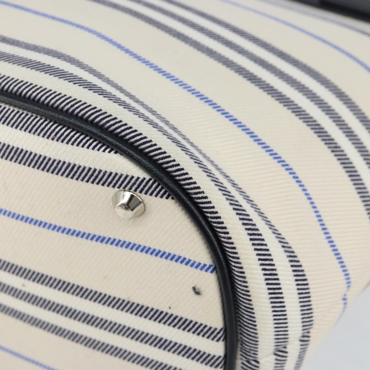 Burberry Blue Label Tote Bag Canvas, WHITE, CANVAS, Tote bag