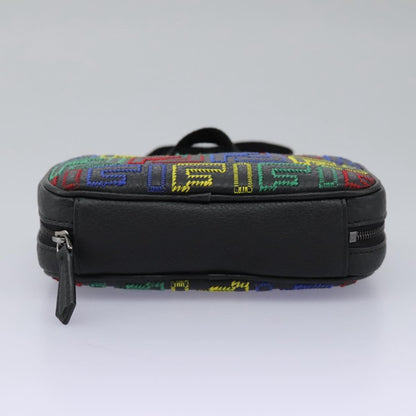 Fendi Camera Bag Zucca Embossed Leather, MULTICOLOUR, LEATHER, Crossbody bag