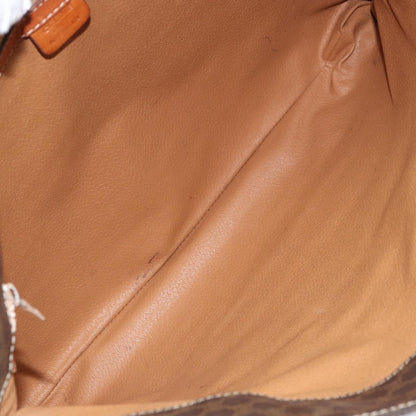 Celine Vintage Macadam Tote bag Canvas, BROWN, CANVAS, Tote bag