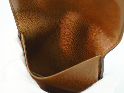 Louis Vuitton Porte Tresor Etui Papiers Wallet Monogram Canvas, BROWN, CANVAS, Card Holders