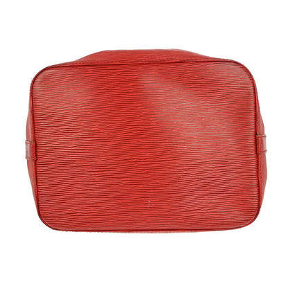 Louis Vuitton Petit Noe Handbag Epi Leather, RED, LEATHER, Shoulder bag