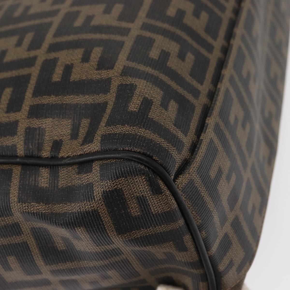 Fendi Zucca Tote bag Canvas, BROWN, PVC, Tote bag