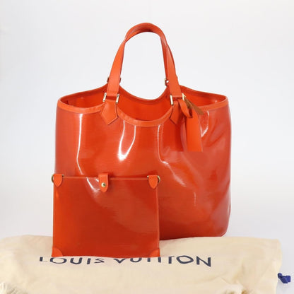 Louis Vuitton Plage Lagoon Bay Handbag Vinyl Epi Leather, ORANGE, LEATHER, Tote bag