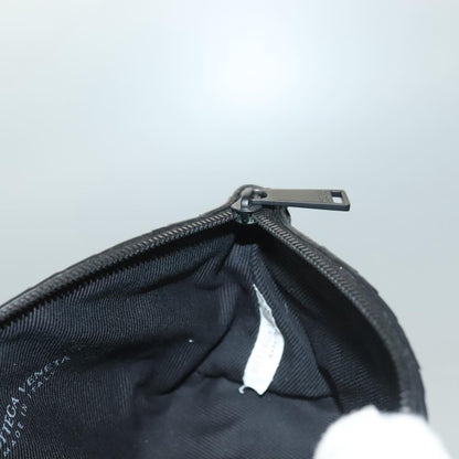 Bottega Veneta Loop Crossbody Bag Intrecciato Nappa, BLACK, LEATHER, Clutche & pouche