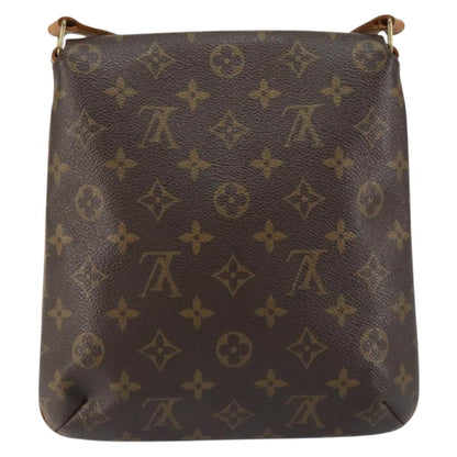 Louis Vuitton Musette Salsa Handbag Monogram Canvas, BROWN, CANVAS, Shoulder bag