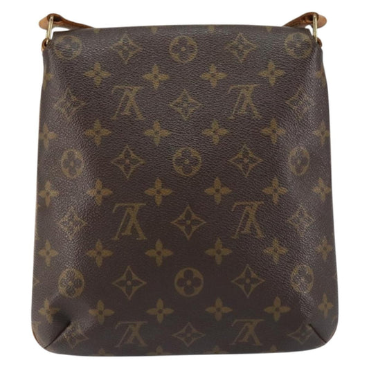 Louis Vuitton Musette Salsa Handbag Monogram Canvas, BROWN, CANVAS, Shoulder bag