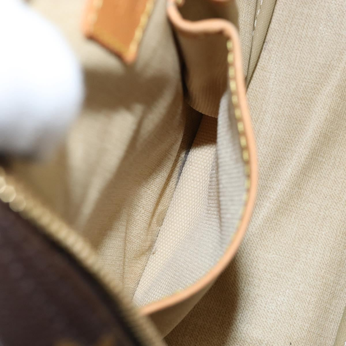 Louis Vuitton Trouville Handbag Monogram Canvas, BROWN, CANVAS, Handbag