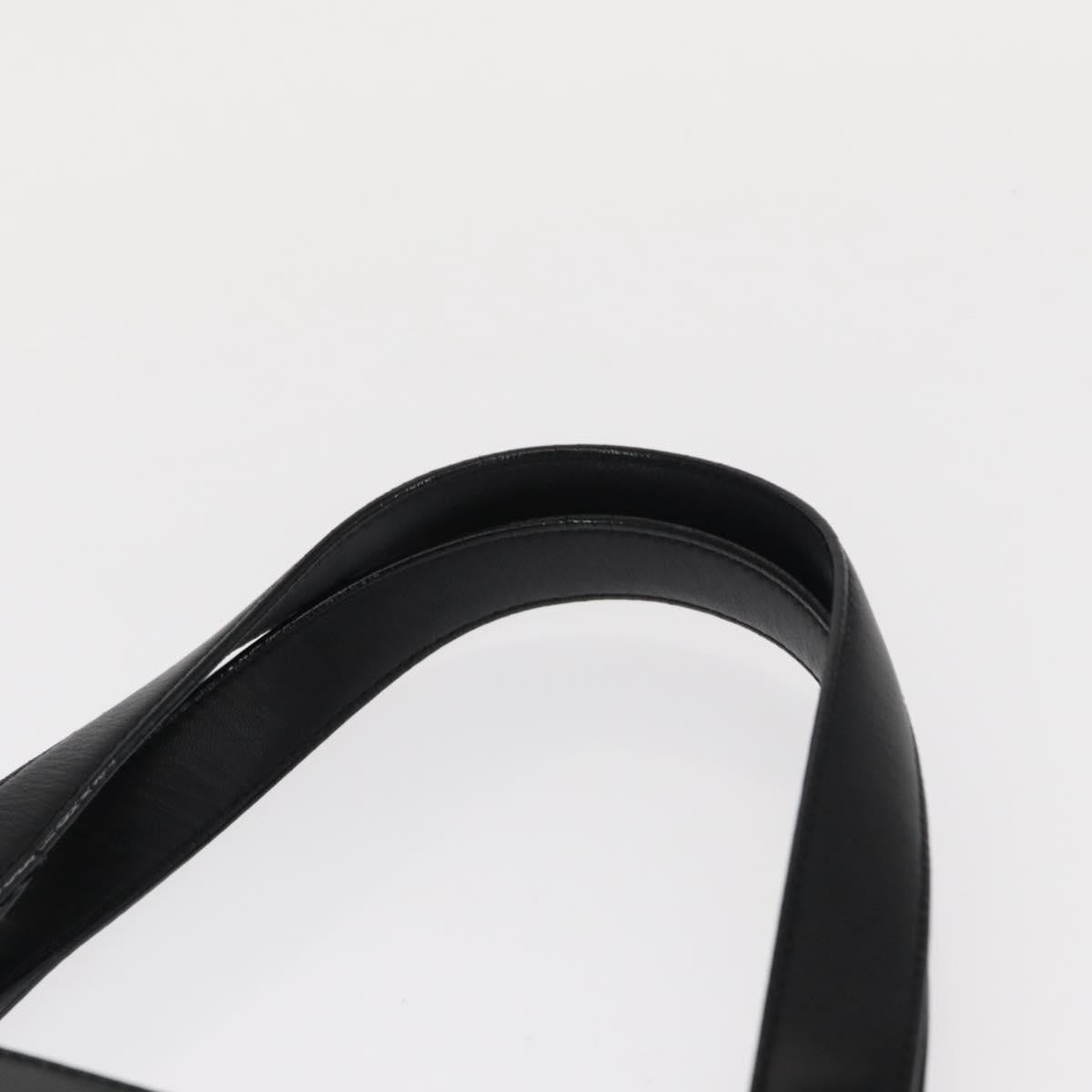 Burberry Vintage tote bag Leather, BLACK, LEATHER, Tote bag