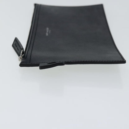 Saint Laurent Shopper Tote Leather, BLACK, LEATHER, Tote bag