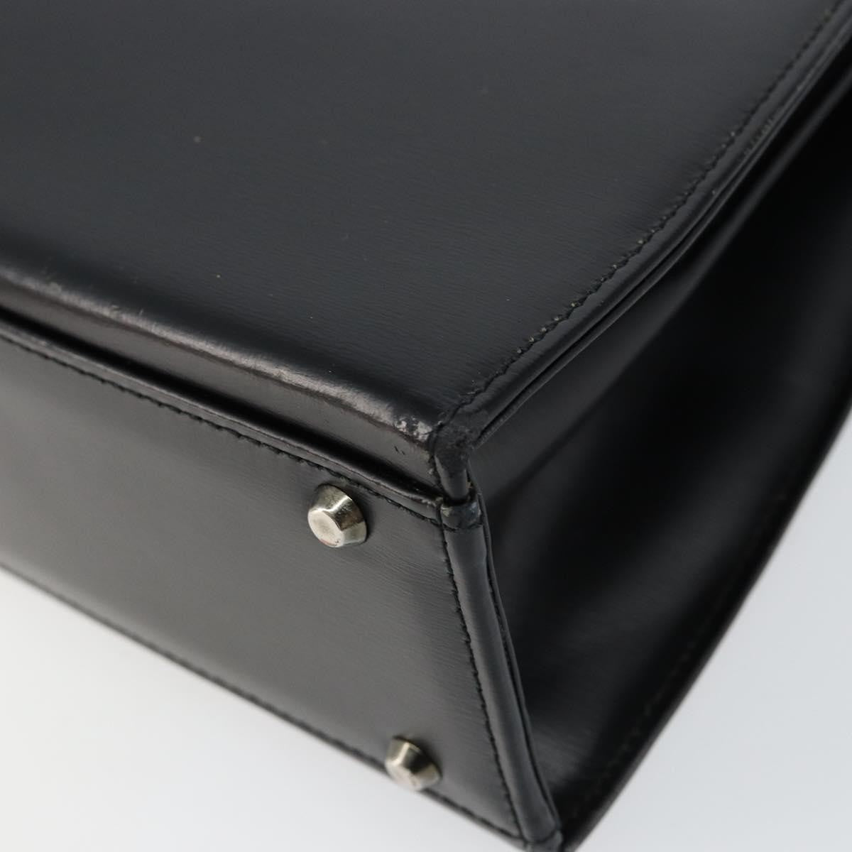 Givenchy Twist lock top handle bag Leather, BLACK, LEATHER, Handbag