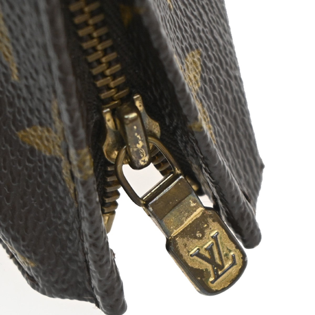 Louis Vuitton Toiletry Pouch Monogram Canvas, BROWN, CANVAS, Clutche & pouche