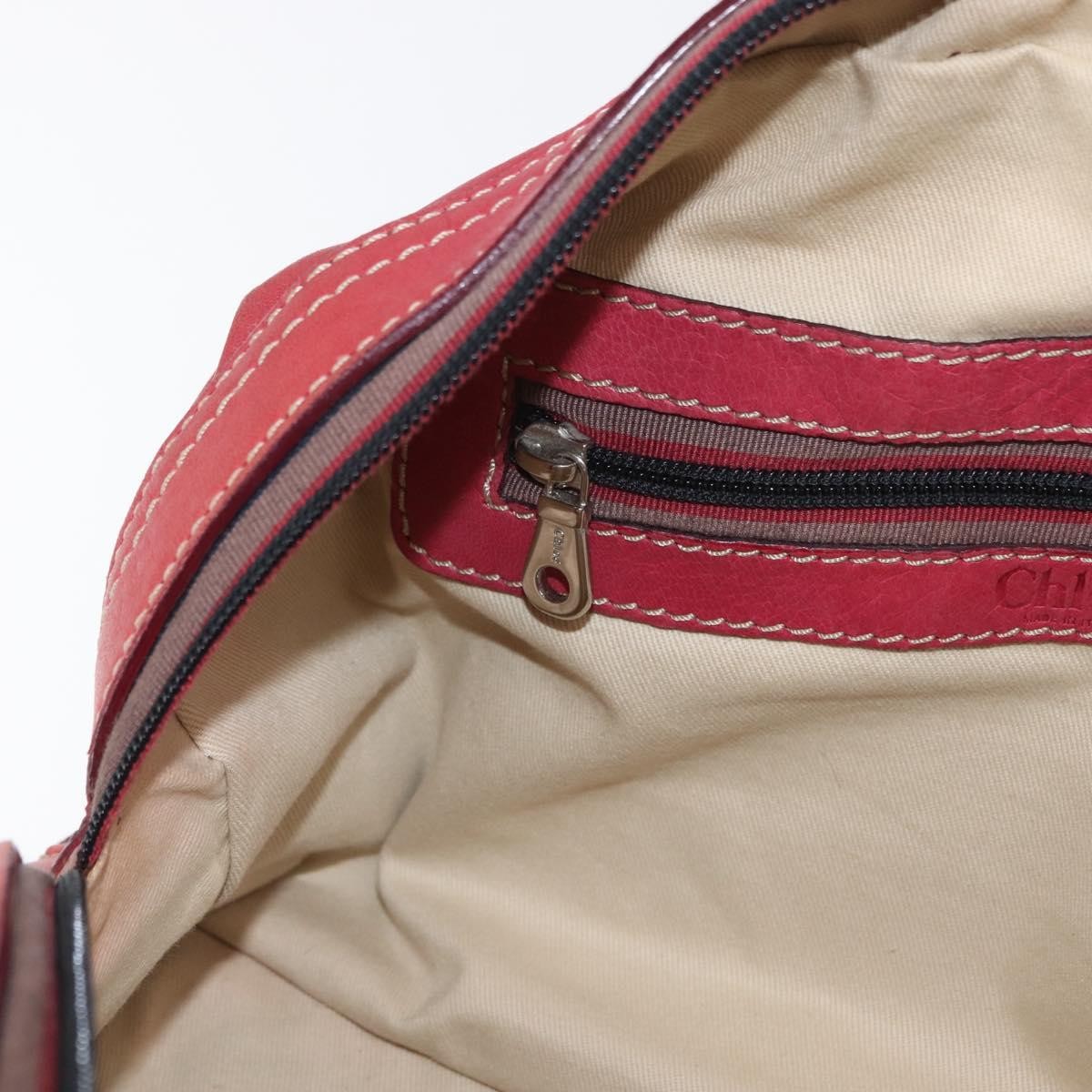 Chloe Vintage handbag Leather, PINK, LEATHER, Handbag