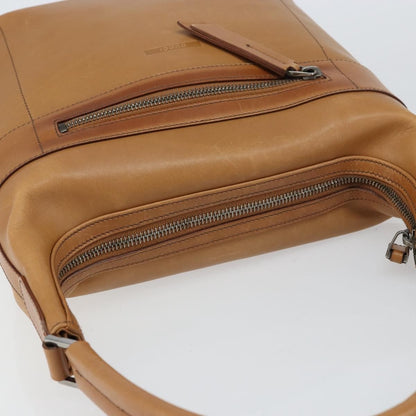 Gucci Vintage Handbag Leather, BROWN, LEATHER, Handbag