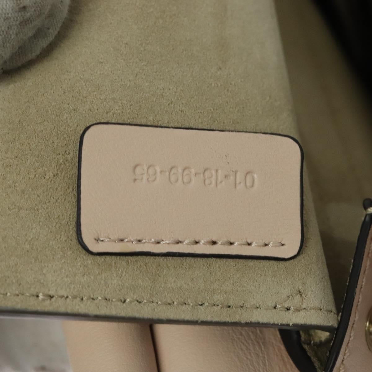 Chloe Faye Crossbody Leather and Suede, BEIGE, LEATHER, Shoulder bag