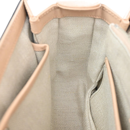 Gucci Bamboo 1947 Top Handle Bag Leather, BEIGE, LEATHER, Handbag