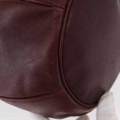 cartier Must de cartier bag Leather, BURGUNDY, LEATHER, Shoulder bag