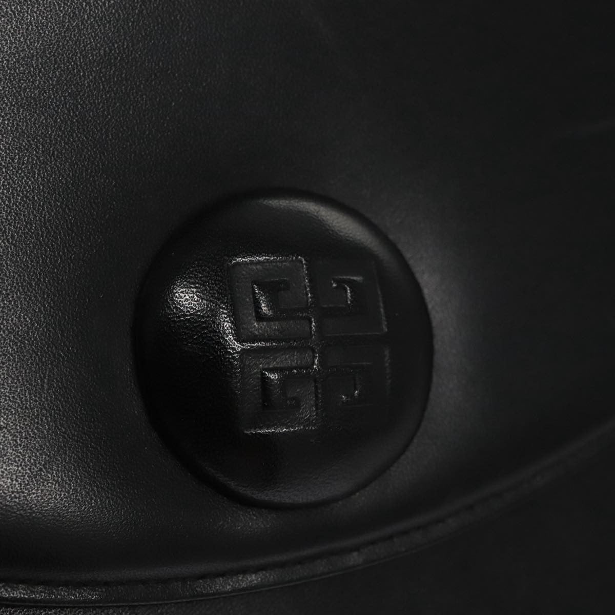 Givenchy Vintage 4G handbag Leather, BLACK, LEATHER, Handbag