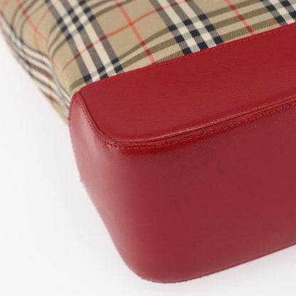 Burberry Nova Check Tote canvas check pattern, BEIGE, CANVAS, Tote bag