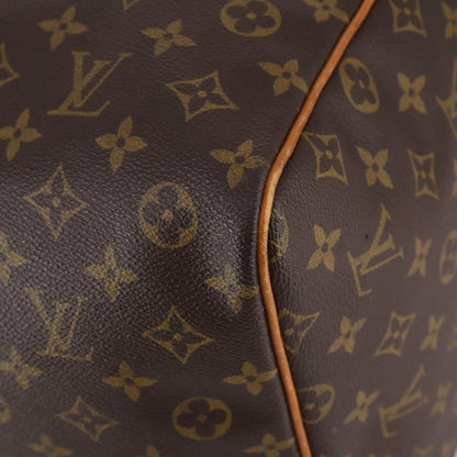 Louis Vuitton Keepall Bag Monogram Canvas, BROWN, CANVAS, Travel bag