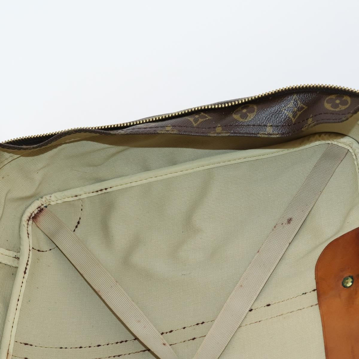 Louis Vuitton Sirius Handbag Monogram Canvas, BROWN, CANVAS, Travel bag