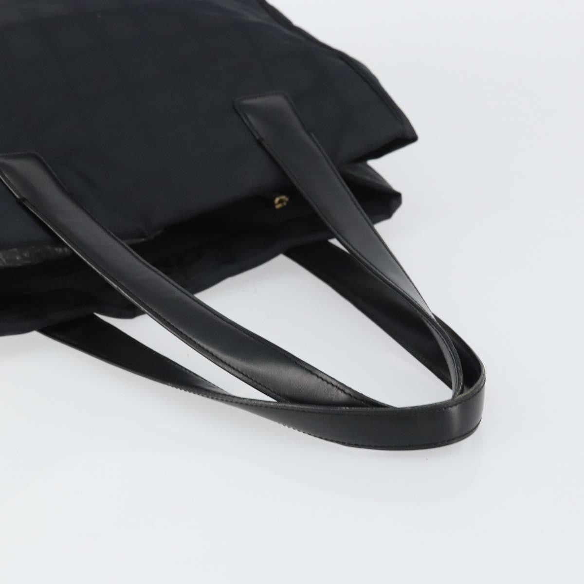 Chanel Travel Line Tote Nylon, BLACK, NYLON, Tote bag