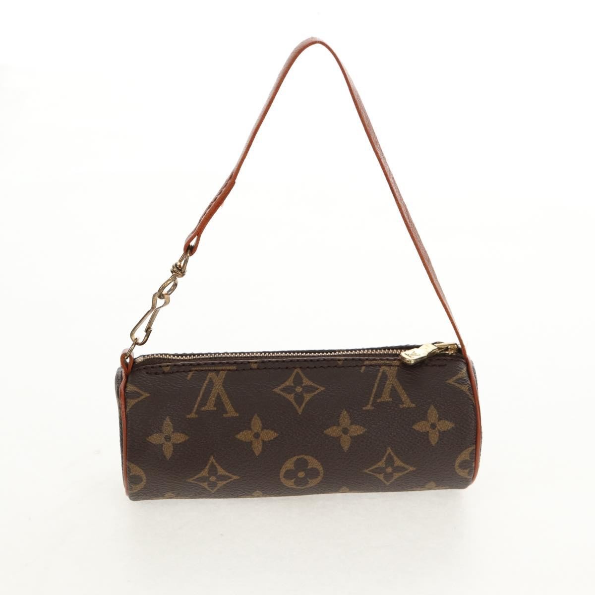 Louis Vuitton Papillon Handbag Monogram Canvas, BROWN, CANVAS, Handbag