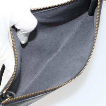 Louis Vuitton Pochette Accessoires Epi Leather, Black, Leather, Clutch