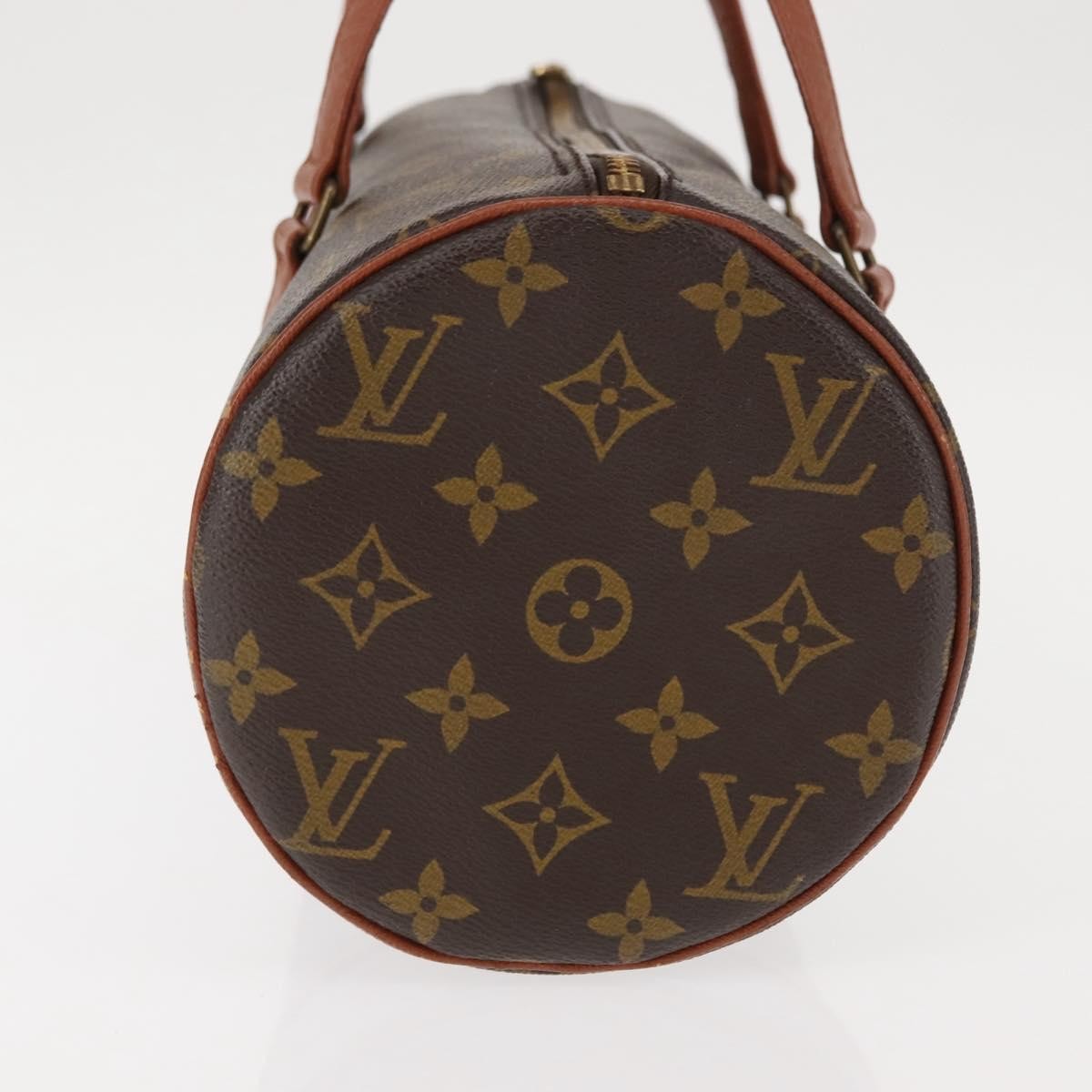 Louis Vuitton Papillon Handbag Monogram Canvas, BROWN, CANVAS, Handbag