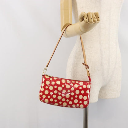 Louis Vuitton Pochette Accessoires NM Kusama Infinity Dots Monogram Vernis, RED, PATENT_LEATHER, Clutche & pouche