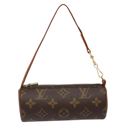 Louis Vuitton Papillon Pochette Monogram Canvas, BROWN, CANVAS, Handbag